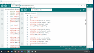Sekwencja alternatywnej pracy układu - 1000 ms